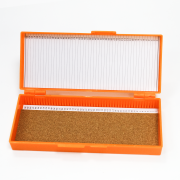 Штатив для хранения 50 стёкол, оранжевый, Citotest Штатив для хранения 50 стёкол, оранжевый, Citotest