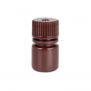 Банка узкогорлая, с крышкой, коричневая, 8 мл, SPL Банка узкогорлая, с крышкой, коричневая, 8 мл, SPL