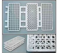 Штатив для пробирок 60 гнезд, диам.17, ПП Штатив для пробирок 60 гнезд, диам.17, ПП