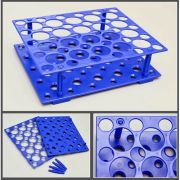 Штатив для пробирок 15 мл и 50 мл, голубой, Китай Штатив для пробирок 15 мл и 50 мл, голубой, Китай