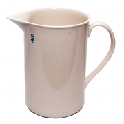 Кружка с ручкой фарфоровая, 2000 мл