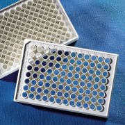 Планшет 96-луночный для ИФА, средняя адгезия, плоское дно, белый/прозрачный Планшет 96-луночный для ИФА, средняя адгезия, плоское дно, белый/прозрачный