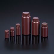 Банка с широким горлом, 125 мл, полиэтилен, коричневая, SPL Банка с широким горлом, 125 мл, полиэтилен, коричневая, SPL