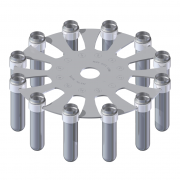 Ротор 6M (12х12мл) для центрифуг CM-6MT/CM-6M/CM-7S, Elmi Ротор 6M (12х12мл) для центрифуг CM-6MT/CM-6M/CM-7S, Elmi