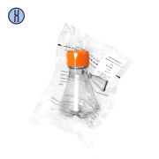 Колба Эрленмейера, 250 мл, с отбойником, c винтовой крышкой, стерильная, FDCELL Колба Эрленмейера, 250 мл, с отбойником, c винтовой крышкой, стерильная, FDCELL