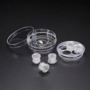 Чашки Петри с 5-ю вставками 60 мм, с лункой для магнитной мешалки, необработанная поверхность Чашки Петри с 5-ю вставками 60 мм, с лункой для магнитной мешалки, необработанная поверхность