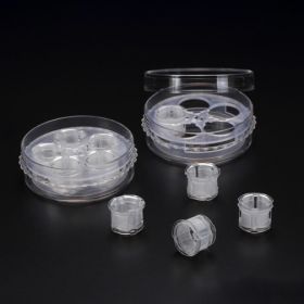 Чашки Петри с 5-ю вставками 60 мм с 5 вставками из нейлона