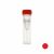 Пробирки винтовые, 0,5 мл, с юбкой, c красной крышкой, стерильные, СовТех 
