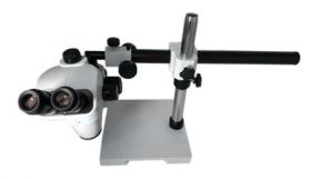 Стереоскопический микроскоп с тринокулярным увеличением
