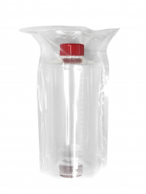 Бутыль роллерная, 850 см², с винтовой крышкой, обработанная поверхность, стерильная, FDCELL