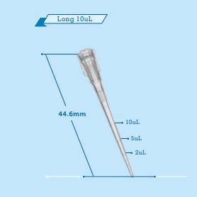 Наконечники 10 мкл с фильтром
