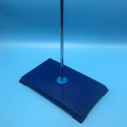 Основание штатива 200*140 со штырем 600*10 литье Основание штатива 200*140 со штырем 600*10 литье