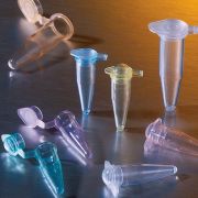 Микропробирки для ПЦР, 0,5 мл, плоская крышка, нестерильные, Corning Микропробирки для ПЦР, 0,5 мл, плоская крышка, нестерильные, Corning