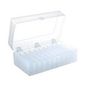 Штатив-бокс для криопробирок 1.5-2 мл, 50 мест, откидная крышка, зеленый, Abdos Штатив-бокс для криопробирок 1.5-2 мл, 50 мест, откидная крышка, зеленый, Abdos