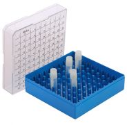 Штатив для криопробирок 1-2 мл синий Штатив для криопробирок 1-2 мл синий