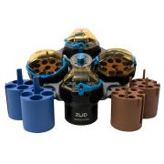 Ротор-бакет M-S4-400-CP, 4х400 мл, включая адаптеры на 15 и 50 мл, для центрифуги M1416R, RWD Ротор-бакет M-S4-400-CP, 4х400 мл, включая адаптеры на 15 и 50 мл, для центрифуги M1416R, RWD