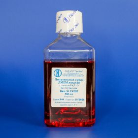 Среда DMEM, без глутамина, содержание глюкозы 4,5 г/л