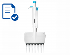 Дозатор механический 12-канальный MicroPette Plus, 5-50 мкл (с поверкой), Dlab Дозатор механический 12-канальный MicroPette Plus, 5-50 мкл (с поверкой), Dlab
