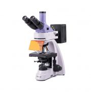 Микроскоп люминесцентный Lum 400, прямой, тринокуляр, галог. 30 Вт, ртут. 100 Вт, MAGUS