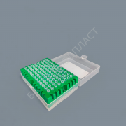 Наконечники, 10 мкл, нестерильные, в штативе, БайкалМедПласт